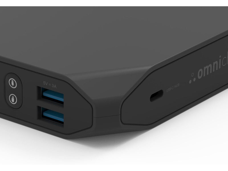 Omnicharge Omni20+ USB-C Powerbank (Akku) - schwarz - 20000 mAh