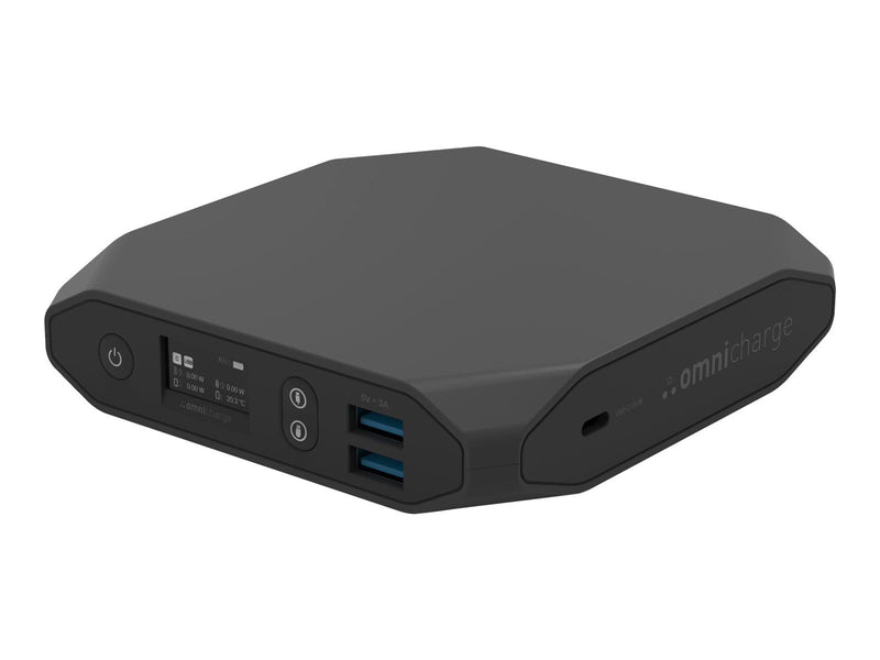 Omnicharge Omni20+ USB-C Powerbank (Akku) - schwarz - 20000 mAh
