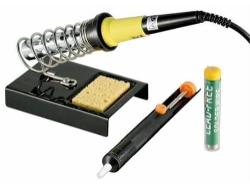 Nighthawk 4-piece lead-free soldering set black - top-quali