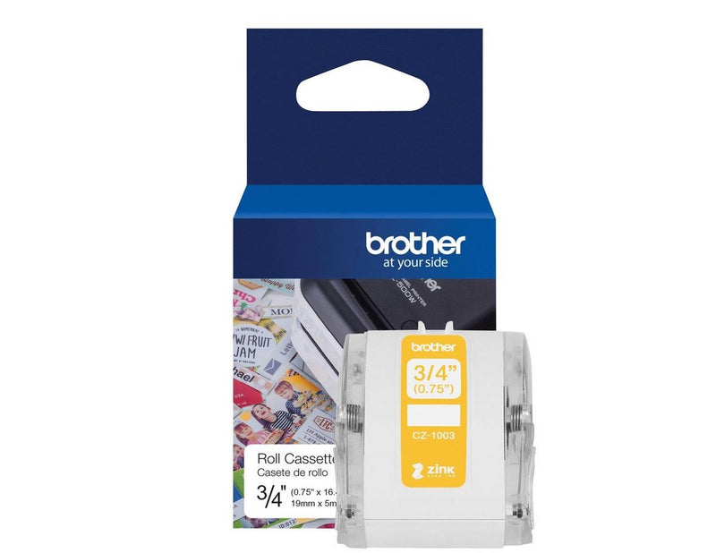 Brother CZ-1003 - continuous labels - 1 roll(s) - Roll (1.9 cm x 5 m)