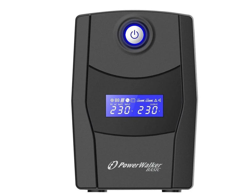 BlueWalker 10121074 - PowerWalker Basic VI STL - 1000VA/600W - Line Interactive UPS