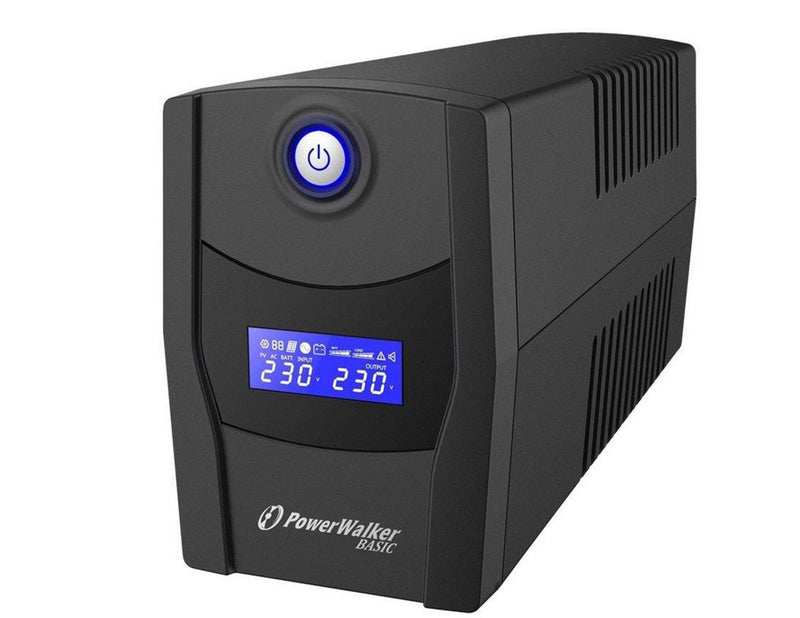 BlueWalker 10121074 - PowerWalker Basic VI STL - 1000VA/600W - Line Interactive UPS
