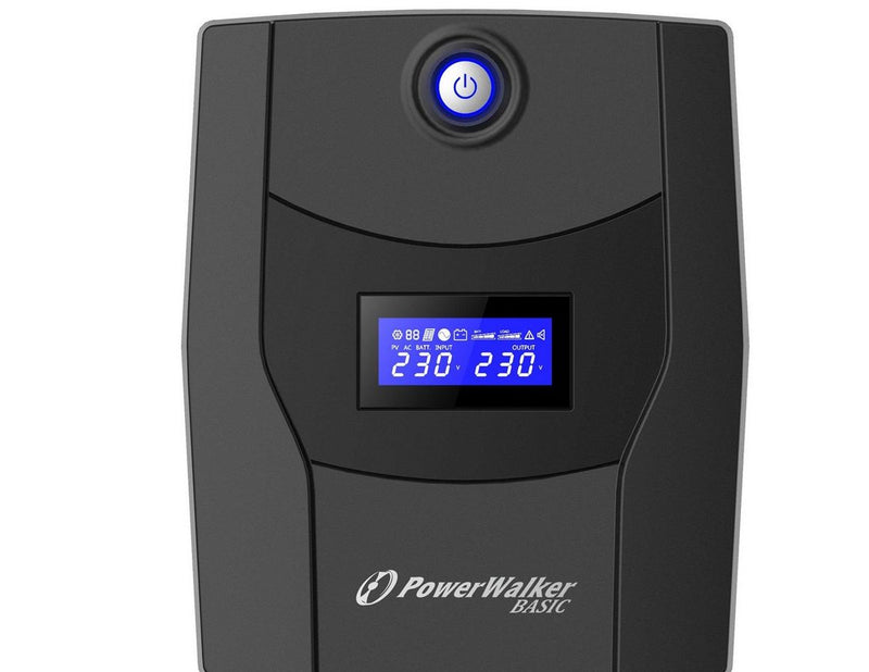 BlueWalker 10121077 - PowerWalker Basic VI STL - 2200VA/1320W - Line Interactive UPS