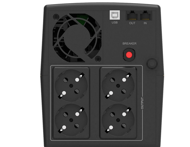 BlueWalker 10121077 - PowerWalker Basic VI STL - 2200VA/1320W - Line Interactive UPS
