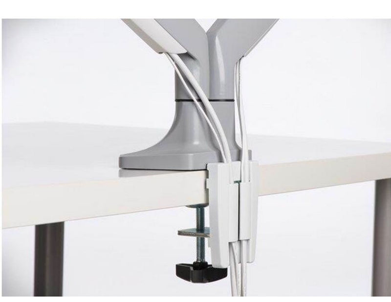 Kensington SmartFit® One-Touch Monitorarm für zwei Monitore, grau