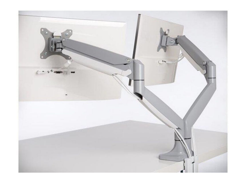 Kensington SmartFit® One-Touch Monitorarm für zwei Monitore, grau