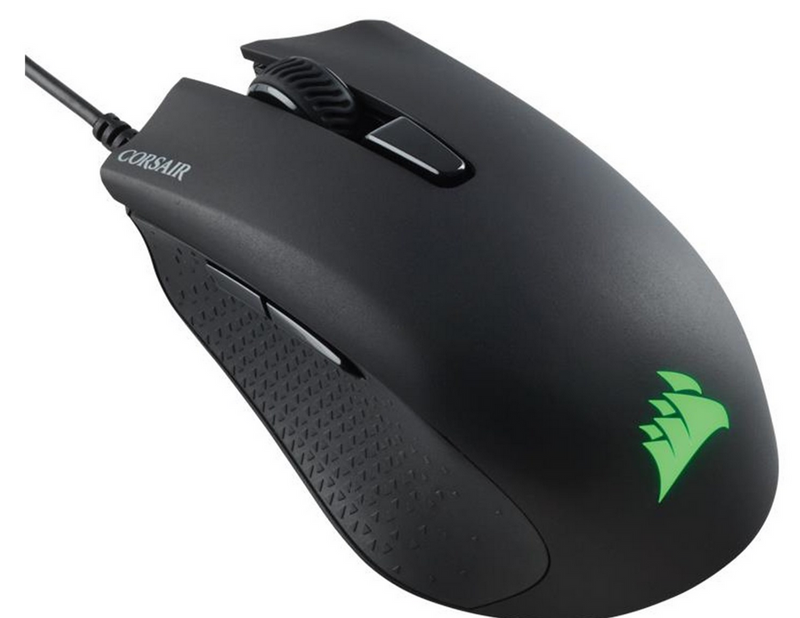 Corsair Harpoon RGB PRO - Gaming Maus (Schwarz mit RGB)