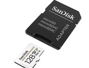 SANDISK High Endurance microSD/SD - 100MB/s - 128GB