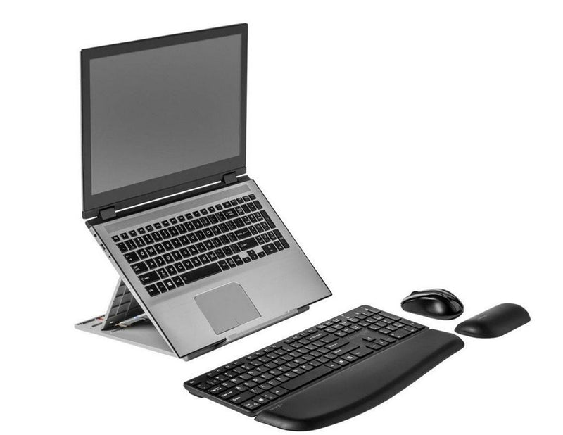 Kensington SmartFit® Easy Riser™ Go 17" - Höhenverstellbarer Laptopständer - Grau