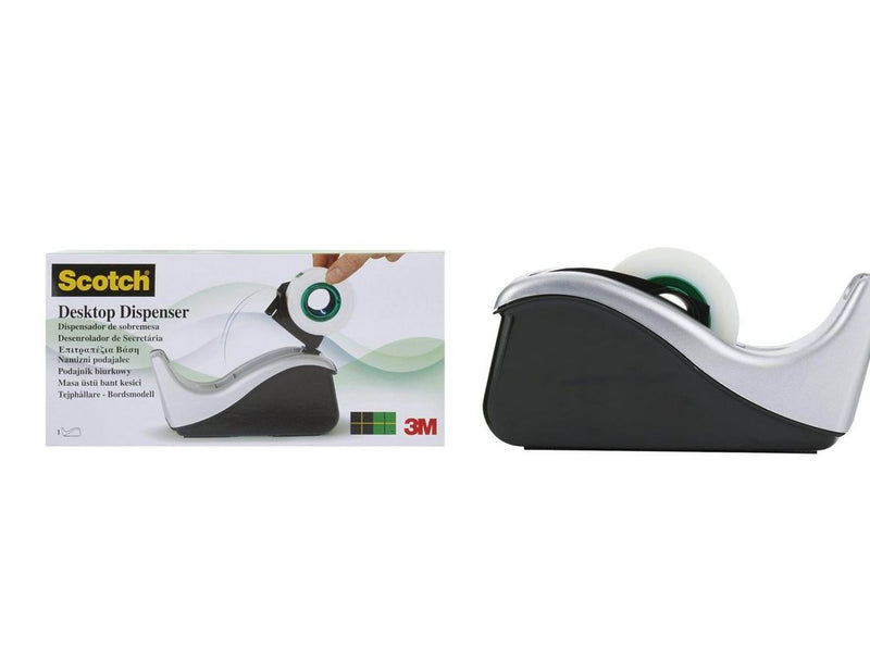 3M Table Dispenser C60 +16 pcs.19mmx33m black