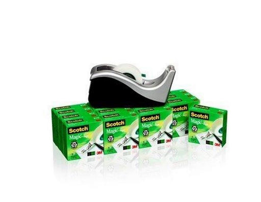 3M Table Dispenser C60 +16 pcs.19mmx33m black