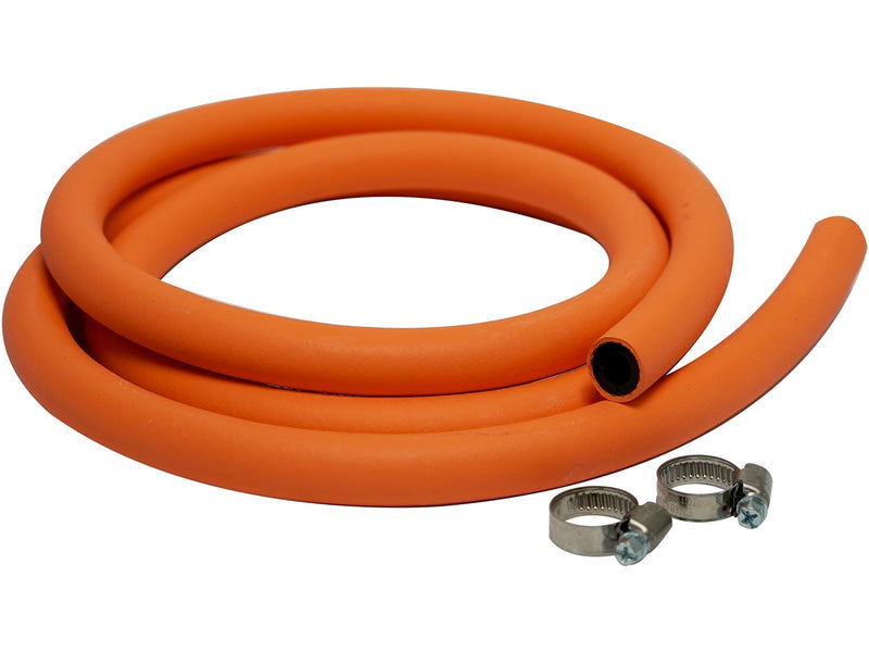 cozze ® Schlauch für Regler, 2,0 m & 2 x Schlauchklemmen für