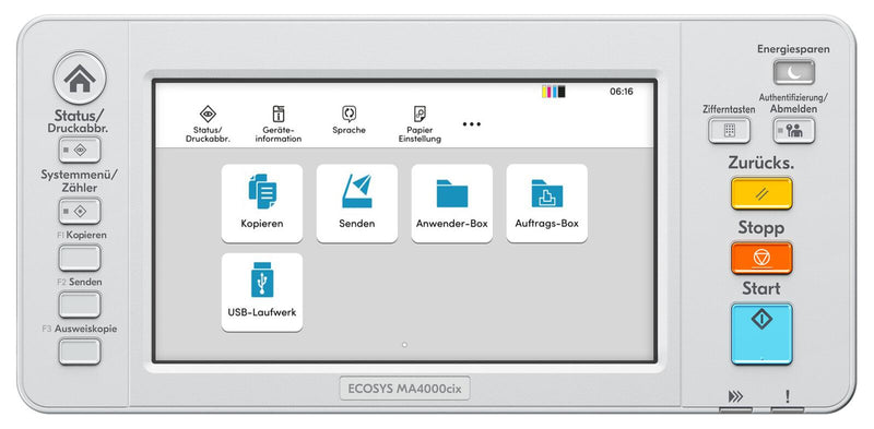 Kyocera ECOSYS MA4000cix/Plus Farblaser-Multifunktionsgerät