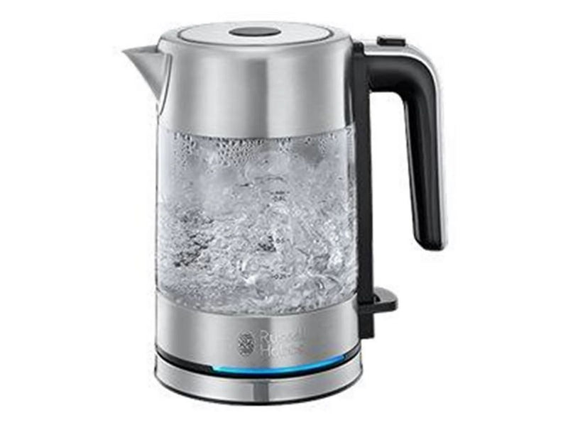 Russell Hobbs Wasserkocher Compact Home 24190-70 - Glass/glossy stainless steel/black - 2200 W
