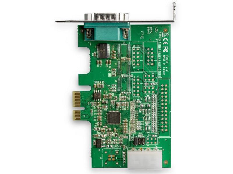 StarTech.com PEX1S953LP 1-port PCI Express RS232 Serial Adapter Card - PCIe RS232 Serial Host Controller Card - PCIe to Serial DB9 - 16950 UART
