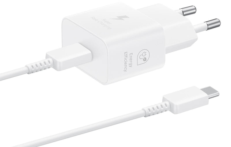 Samsung Schnellladeadapter mit Datenkabel EP-T2510 (White)