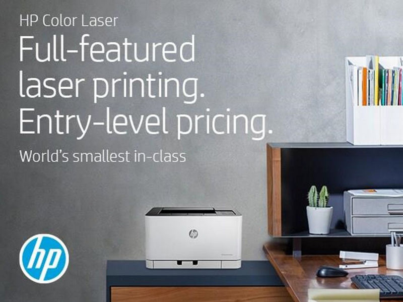 HP Color Laser 150nw - Color Laser - LAN & Wi‑Fi - Farbe - Laser