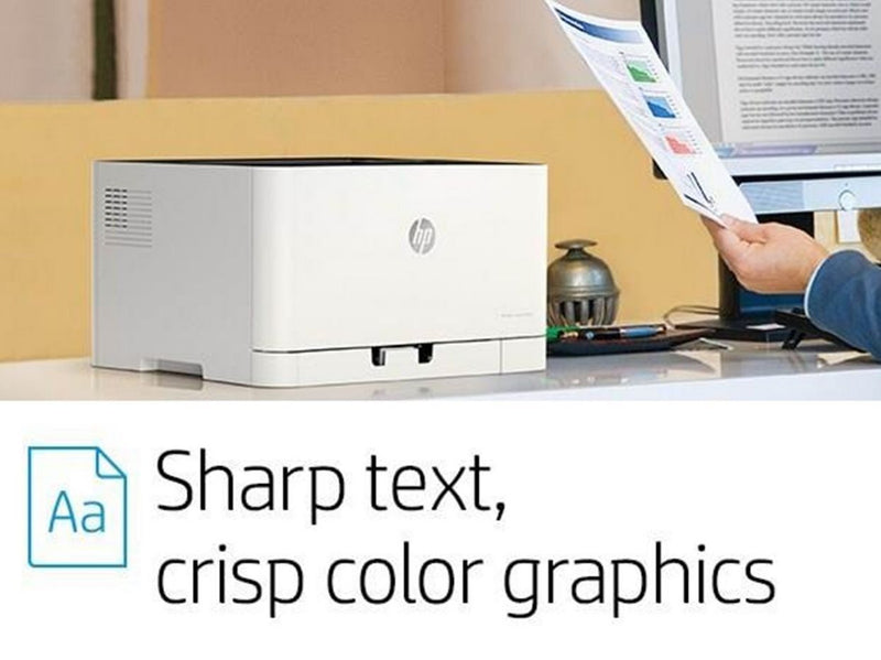 HP Color Laser 150nw - Color Laser - LAN & Wi‑Fi - Farbe - Laser