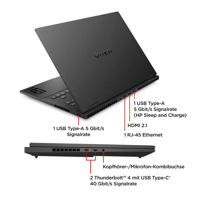 HP OMEN 16-xf0095ng Gaming Notebook 40,9cm (16,1')