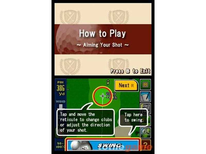 Touch Golf: Birdie Challenge - Nintendo DS - Sport - PEGI 3