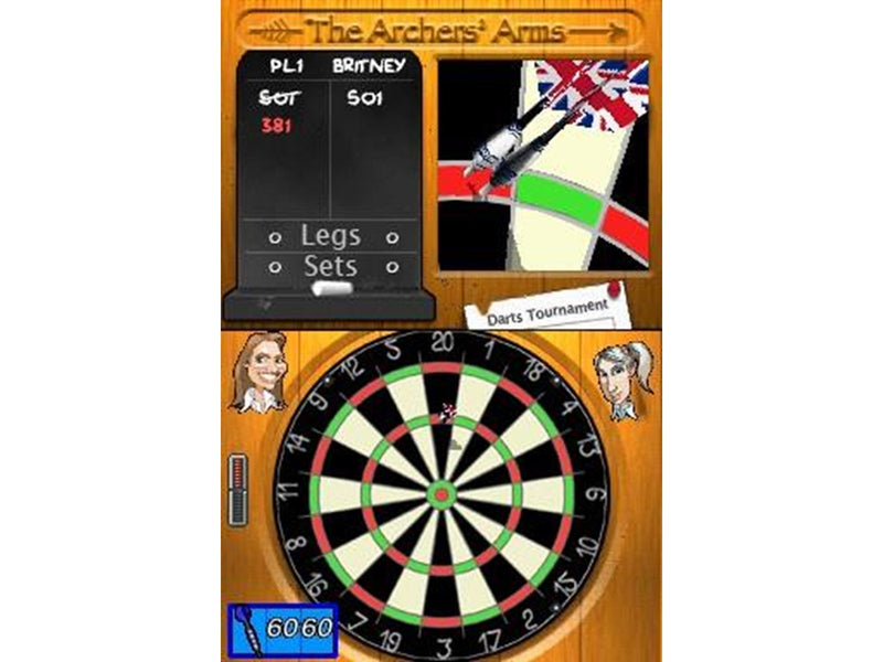 Touch Darts - Nintendo DS - Sport - PEGI 3