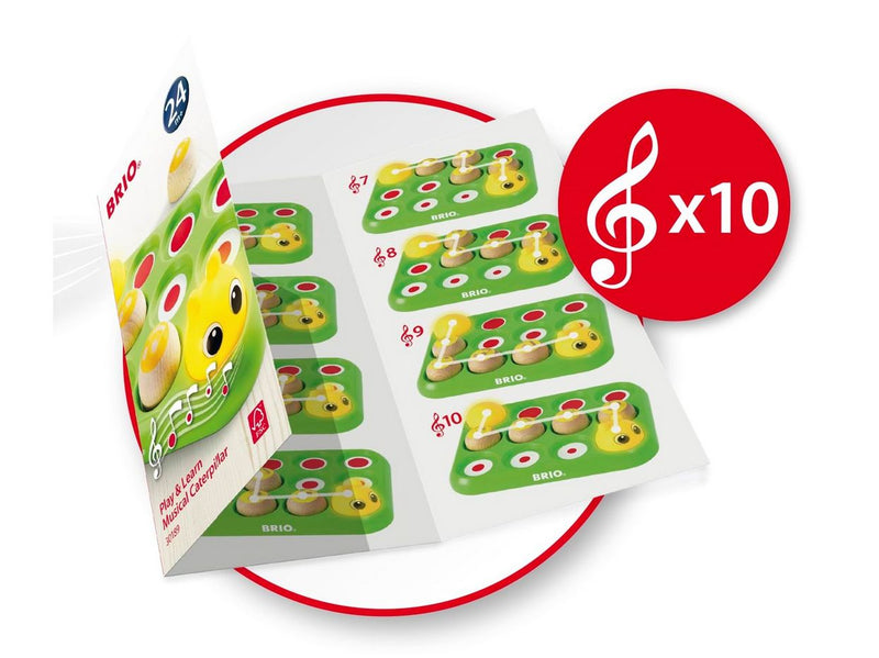 Brio 30189 Musikspiel Raupe