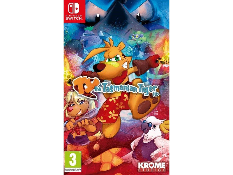 TY the Tasmanian Tiger HD - Nintendo Switch - Platformer - PEGI 3