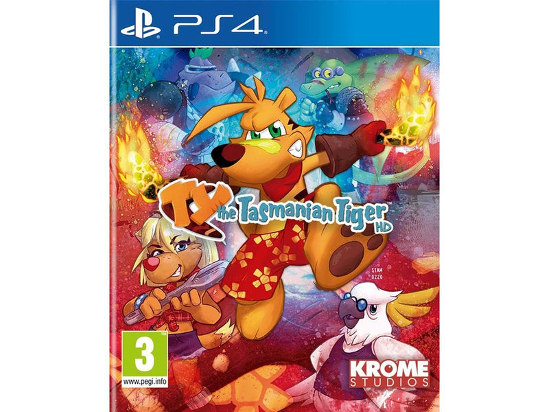 TY the Tasmanian Tiger HD - Sony PlayStation 4 - Platformer - PEGI 3