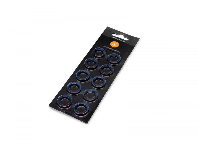 EK Water Blocks EK-Quantum Torque Color Ring 10-Pack HDC 14 - Blue
