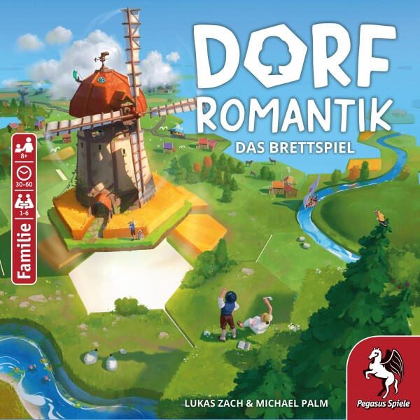 Pegasus Spiele - Brettspiel Dorfromantik - Spiel des Jahres 2023 (51240G)