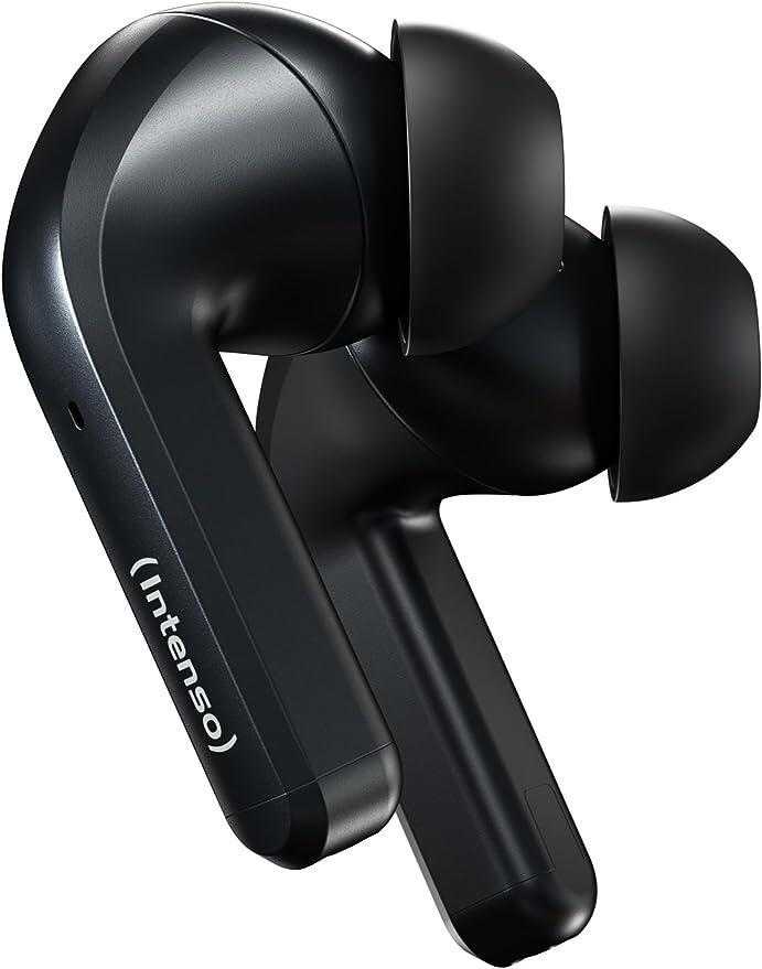 Intenso Black Buds T300A - True Wireless Kopfhörer in Schwarz
