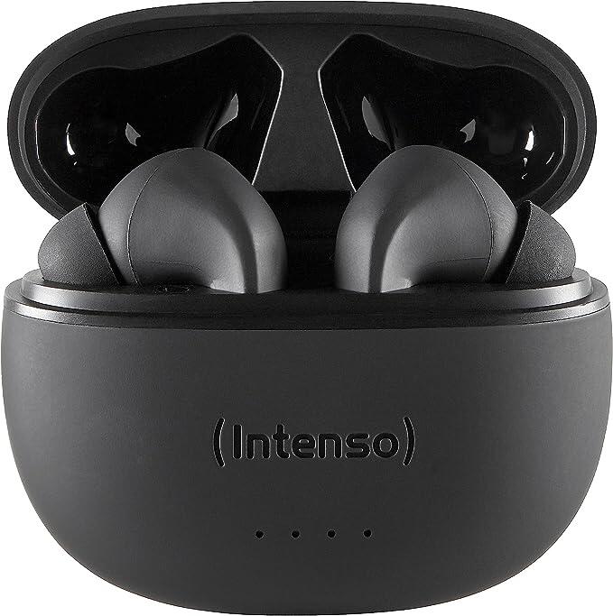 Intenso Black Buds T300A - True Wireless Kopfhörer in Schwarz