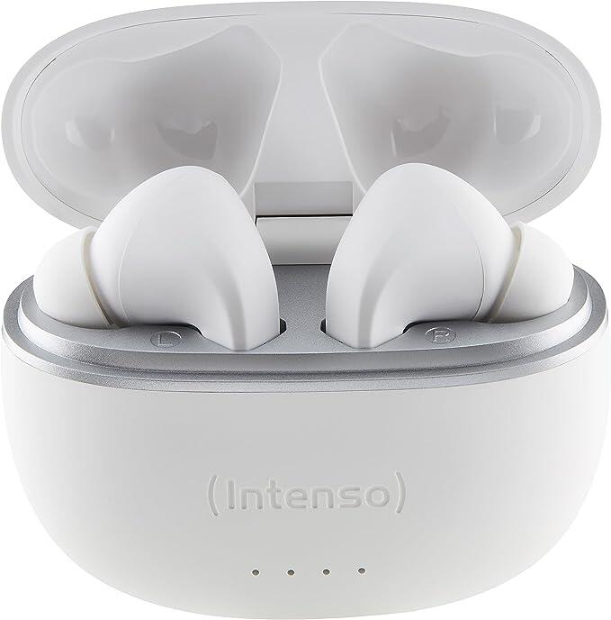 Intenso White Buds T302A - True Wireless Kopfhörer in Weiß