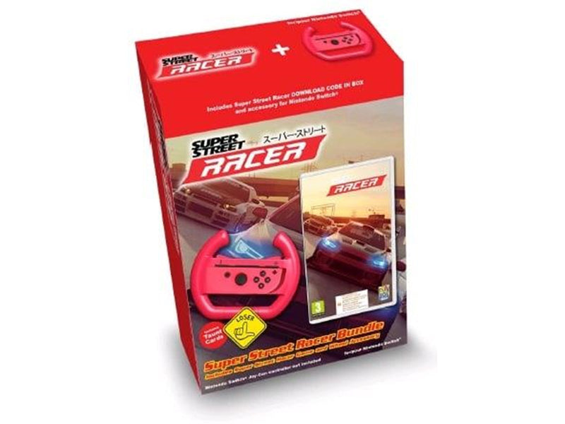Super Street: Racer - Wheel Bundle (Code in a Box) - Nintendo Switch - Rennspiel - PEGI 3