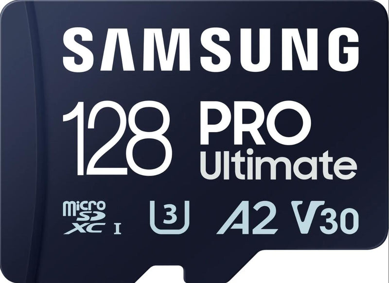 Samsung PRO Ultimate microSD-Speicherkarte inkl. SD Adapter - 128 GB