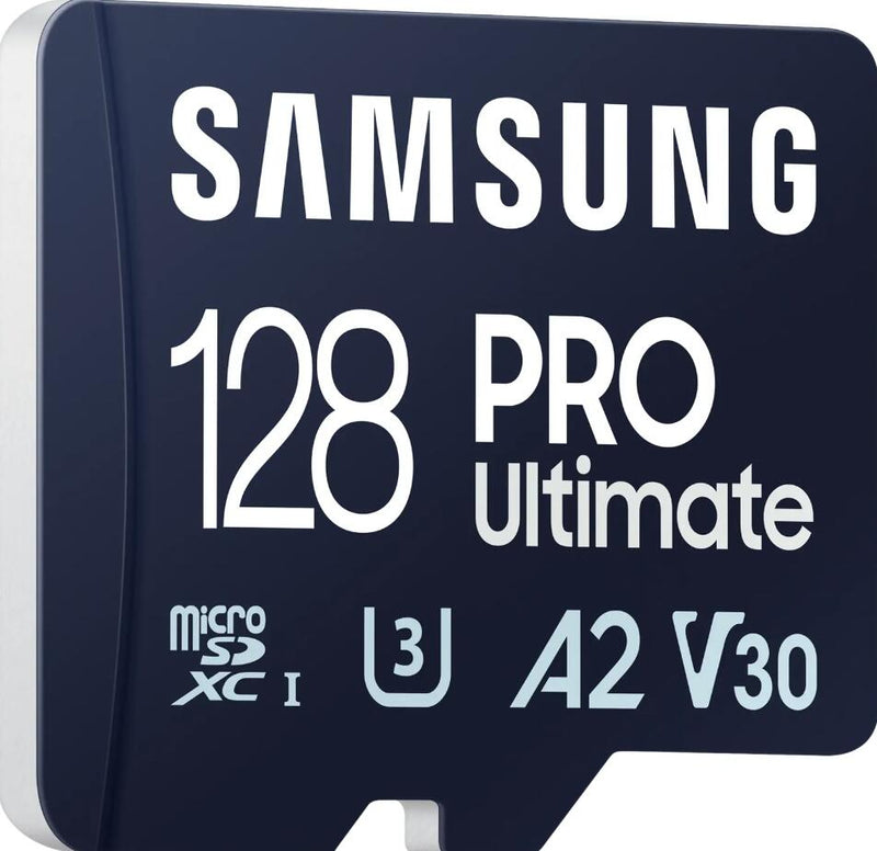 Samsung PRO Ultimate microSD-Speicherkarte inkl. SD Adapter - 128 GB