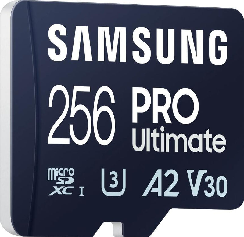 Samsung PRO Ultimate microSD-Speicherkarte inkl. SD Adapter - 256 GB