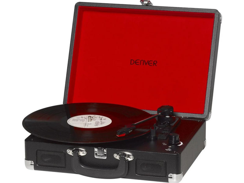 DENVER VPL-120 - turntable - Plattenspieler Schwarz
