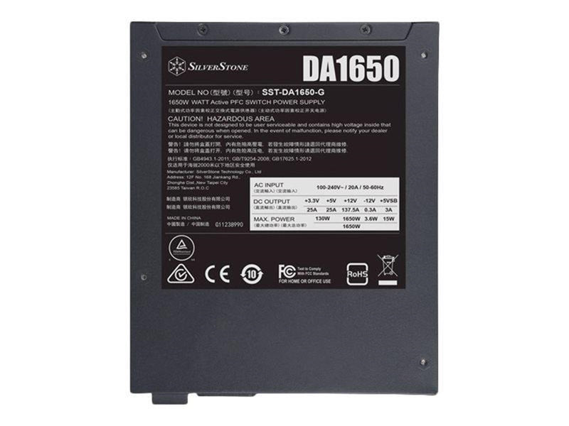 SilverStone Decathlon Series Netzteile - 1650 Watt - 135 mm - ATX - 80 Plus Gold zertifiziert