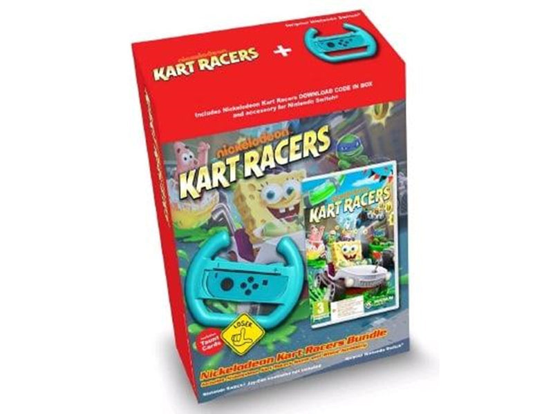 Nickelodeon Kart Racers - Wheel Bundle (Code in a Box) - Nintendo Switch - Rennspiel - PEGI 3