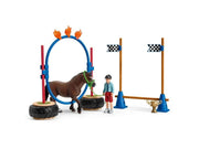Schleich Farm World Pony agility race