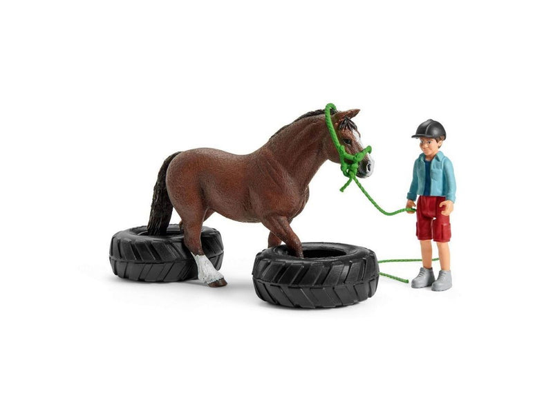 Schleich Farm World Pony agility race
