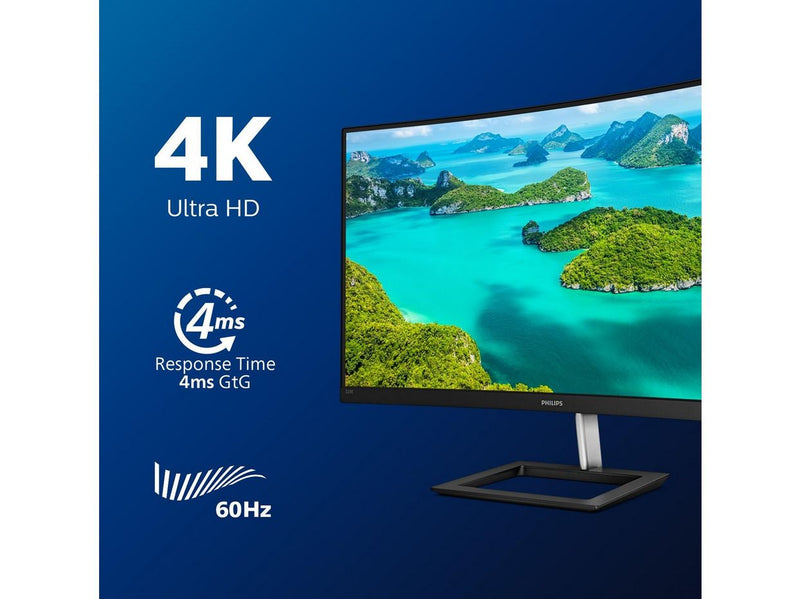 32" Philips E-line 328E1CA - 3840x2160 (4K) - 60Hz - VA