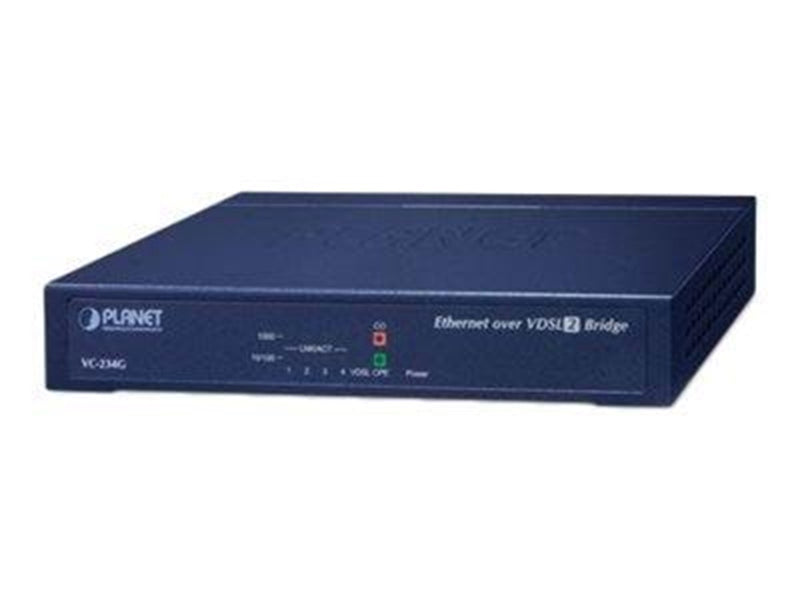 PLANET VC-234G 4-Port 10/100/1000T Ethernet to VDSL2 Bridge