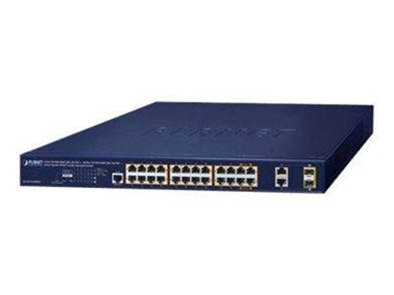 PLANET 4-Port GE 802.3bt + 20-Port GE 802.3at + 2P
