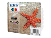 Epson 603 Multipack - 4-pack - black yellow cyan magenta - original - ink cartridge