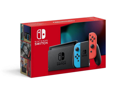 Nintendo Switch With Joy-Con - Neon Blue and Neon Red