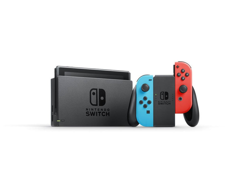 Nintendo Switch With Joy-Con - Neon Blue and Neon Red