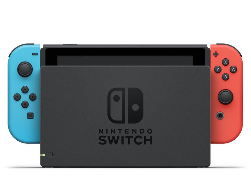 Nintendo Switch With Joy-Con - Neon Blue and Neon Red