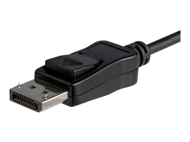 StarTech.com 5.9 ft. (1.8 m) - USB-C to DisplayPort Adapter Cable - 8K - HBR3 - external video adapter - black